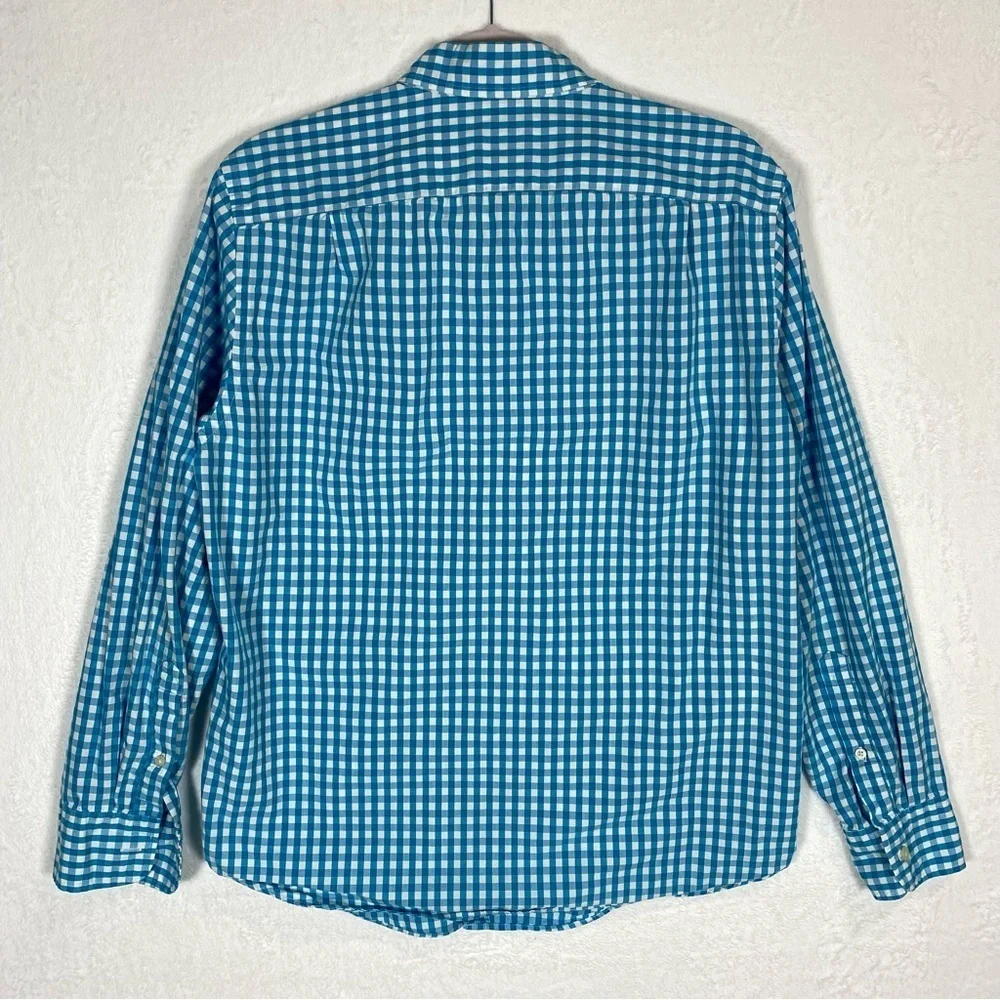 J.CREW Blue Classic Dress Shirt‎ Men's Size Medium